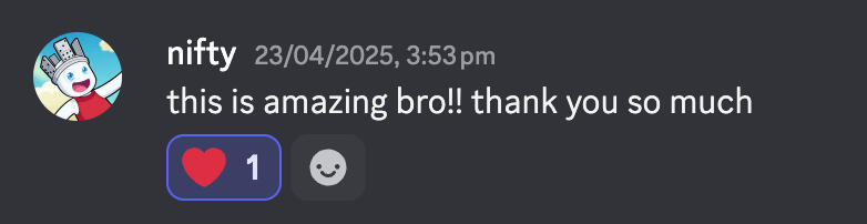 nifty testimonial
